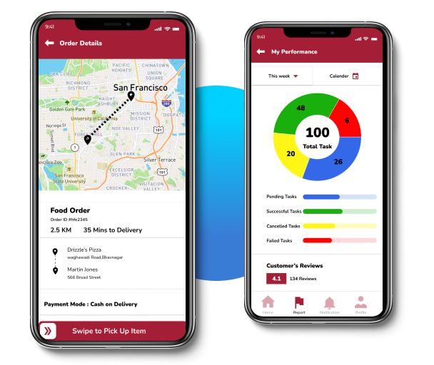 On Demand Food Delivery App development